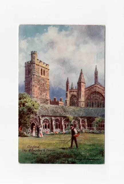 AK Ansichtskarte / Kunstkarte Oxford / New College