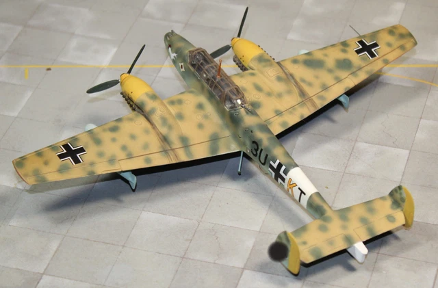 TOPGEBAUT/BUILT: MESSERSCHMITT BF 110 1/72 Fujimi (Deutsche Luftwaffe ...