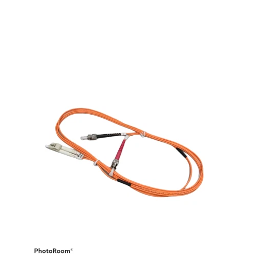 Lot 6 Câbles Fibre Optique ST Vers ST 1m - OM1 Multimode Corning 62.5/125um Orange