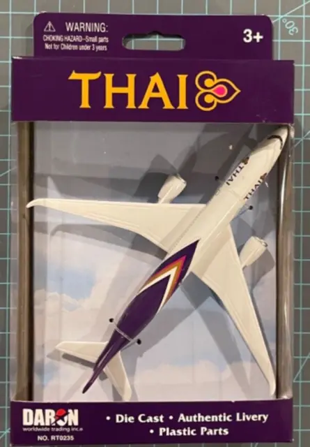 Thai Airlines (Daron) Aircraft Single Plane Model#RT0235