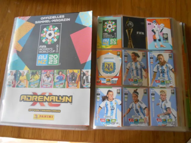 Panini Women WM 2023 Adrenalyn XL Set Completo con tutte le 351 carte