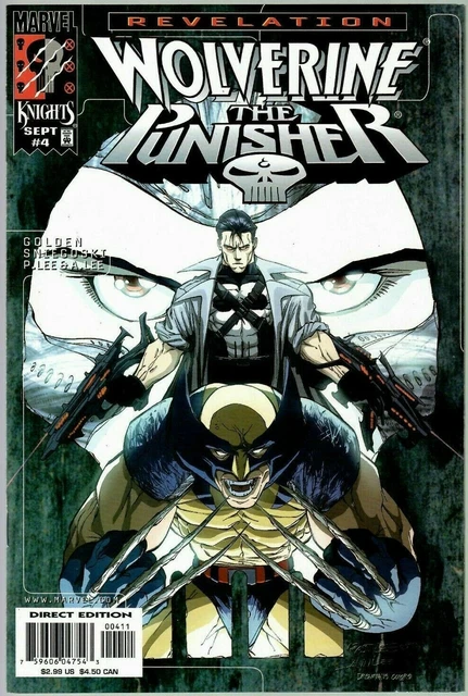 Wolverine The Punisher Revelation #4 Marvel Comics September Sept 1999 (VFNM)