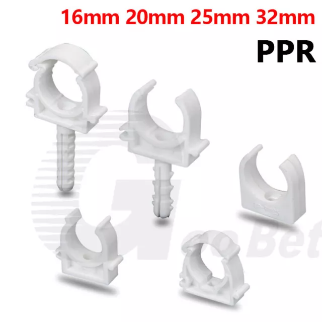 Clip tubo idraulico fusione termica plastica PPR clip supporto morsetto 16 mm 20 mm 25 mm 32
