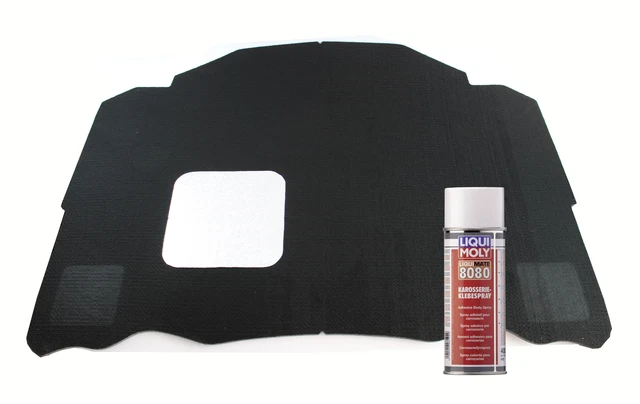 Capot Natte D'Isolation pour Mercedes W124 Classe E & Liqui Moly Adhésif