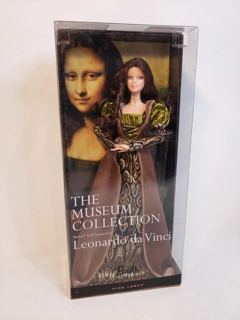 Leonardo Da Vinci Inspired Barbie Doll 2010 Museum Collection Mattel V0444 Nrfb