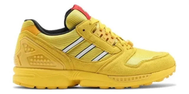 UK11/ EUR46- adidas ZX8000 X LEGO YELLOW COLOUR PACK FY7081