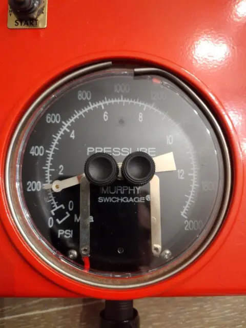 Murphy OPLC-S-2000 4.5" Surface Mount Pressure Swichgage, Part No. 05700810