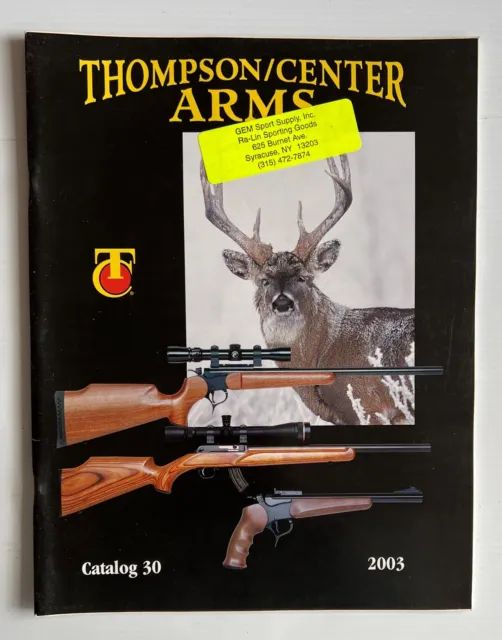 2003 Thompson /Center Arms Firearms Catalog # 30