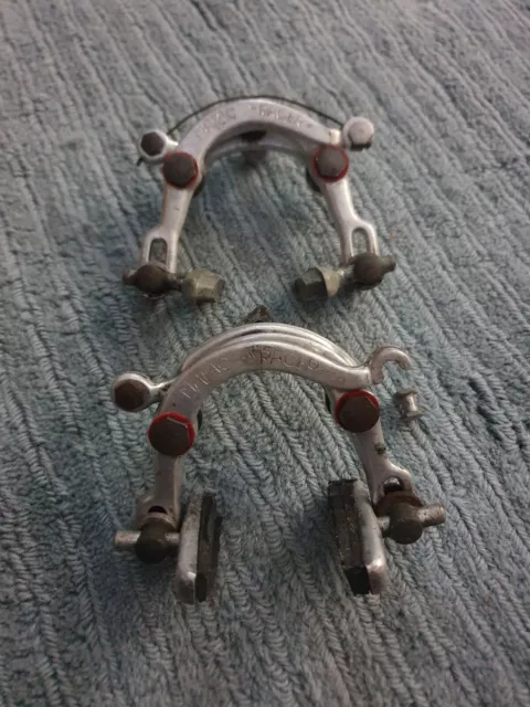 Vintage Mafac Racer Centre Pull Brake Calipers Front Rear Eroica