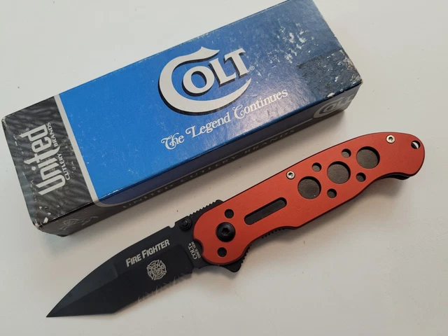 その他 CT50FFS COLT FIRE FIGHTER Fire fighter Quality Knife Colt Folding Folder Knife