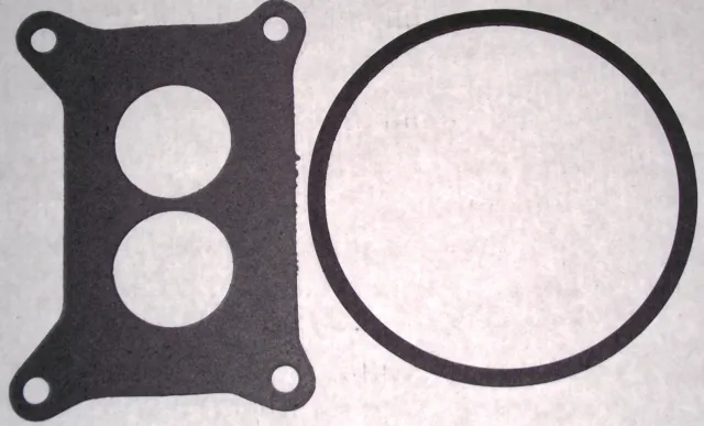 Holley 350 500  2 barrel carby Base & Air filter gaskets Carburettor