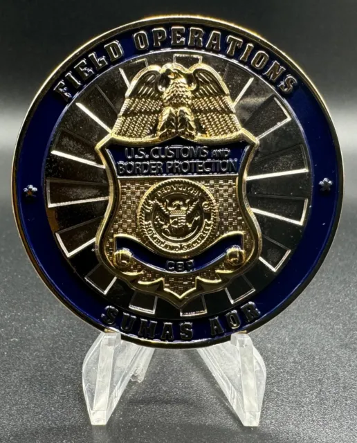 U.S. Customs and Border Protection Field Operations Sumas AOR CBP Challenge Coin