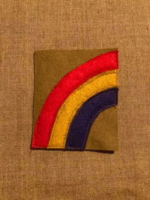 WWI US Army 42nd Division patch wool felt AEF
