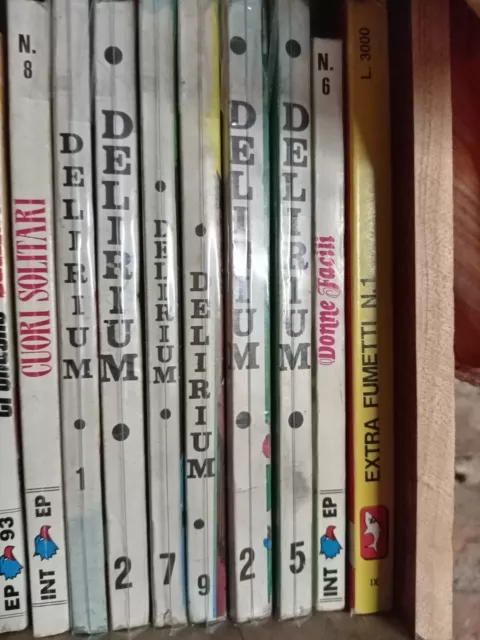 Delirium - Edifumetto - Scegli Il Numero - Completa La Collezione