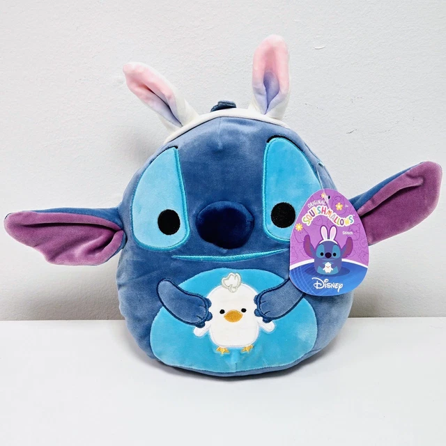Stitch Mallow SQUISHMALLOW 8” EASTER Stitch Disney Kelly Toy BNWT Stitch With Bunny ...