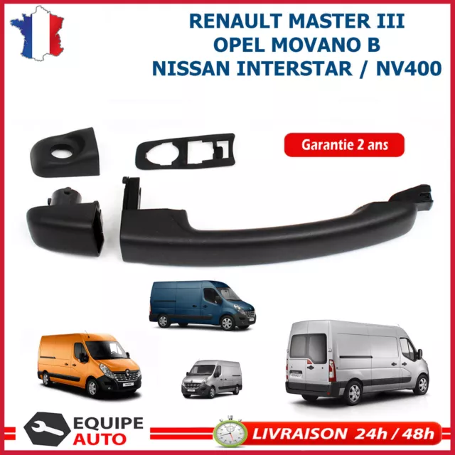 POIGNÉE DE PORTE pour Renault Master 3 Opel Movano 3 Nissan