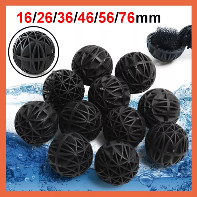 Bio Balls Aquarium Fish Tank Filter / Sump / Pond Media Biochemical Bioballs