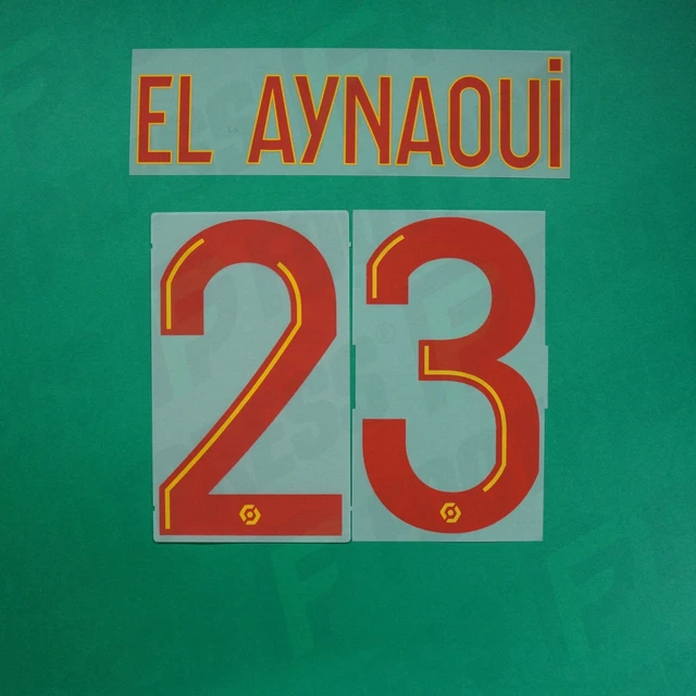 Flocage Officiel RC Lens – Frankowski – Saison 2022/2023 – Domicile Rouge/Jaune – Neuf