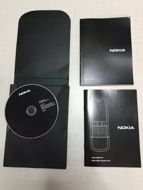 Nokia 8800 arte sapphire Manual and software cd