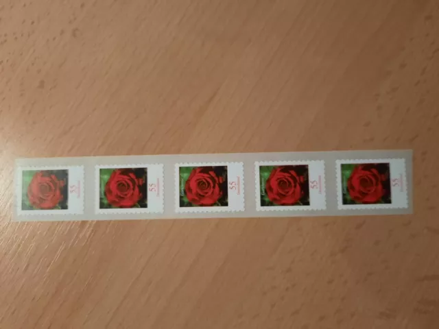 Bund Rollenmarke 5er Streifen mit der Nr.300  Mi-Nr. 2675 postfrisch