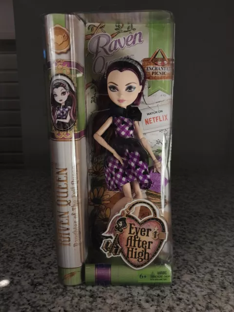 Raven Queen Ever After High Doll Brand New In Box First Edition Collectible