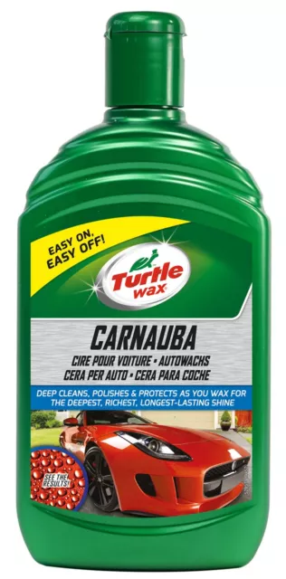 TURTLE CARNAUBA Autowachs 500 ml Politur Lackpflege Konservierung Politur