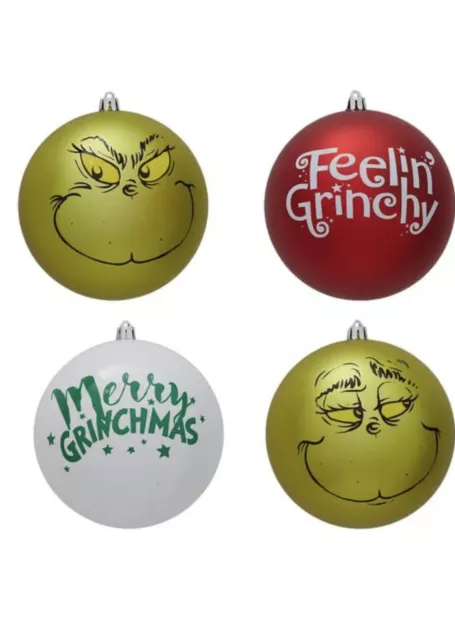 LARGE THE GRINCH Christmas Bauble Tree Decoration £9.50 - PicClick UK