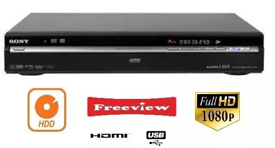 Sony Multi Region RDR-HXD870 1TB HDD DVD Recorder With USB, HDMI, Freeview