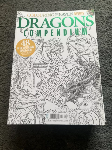 Colouring Heaven Dragons Compendium Colouring Book