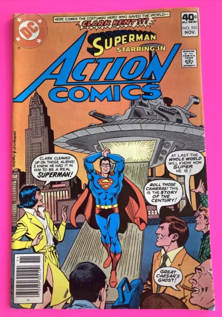 DC Comics SUPERMAN STARRING IN ACTION COMICS No. 501 - 1979