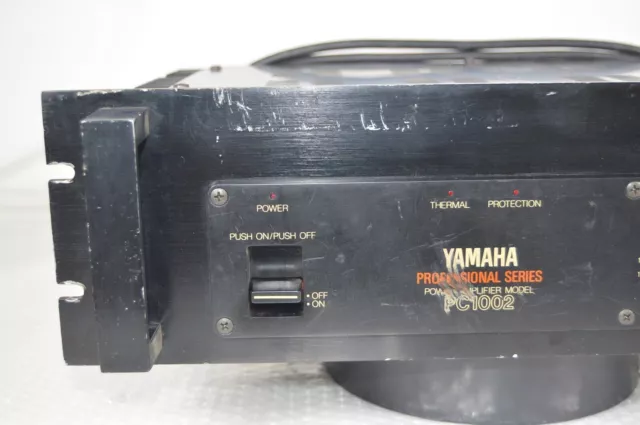 YAMAHA PC1002 Professional Series Power amplifier Tested Good Condition 3