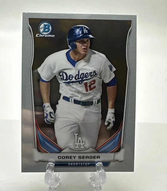 COREY SEAGER 2014 Bowman Chrome Draft Baseball Top Prospects CTP41 LA