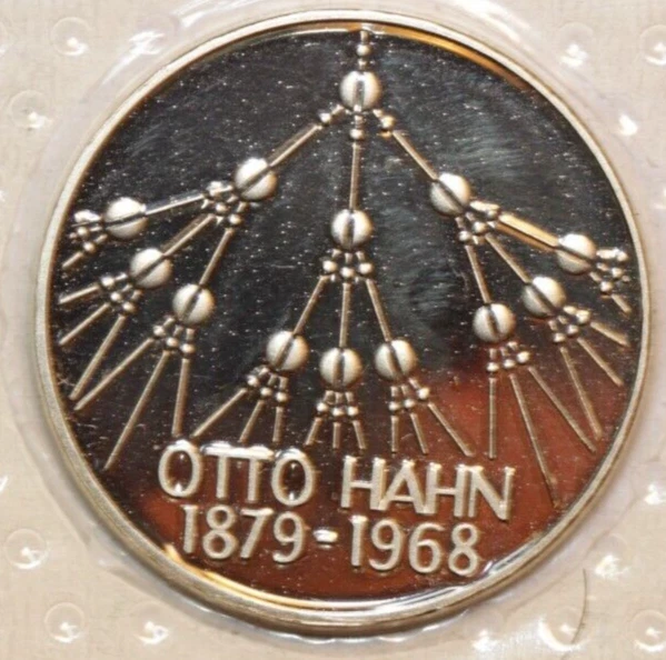 GERMANY 5 MARK 1979 G KM#151 100th Anniversary - Birth of Otto Hahn. #0144