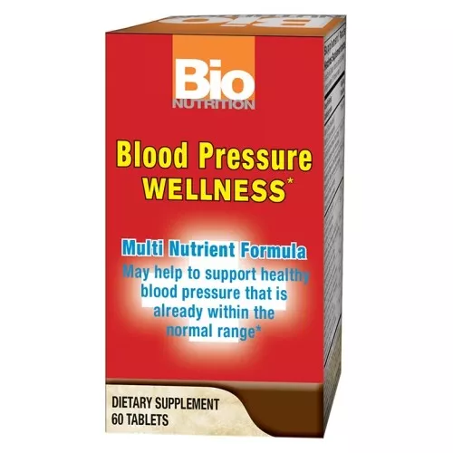 Sang Pression Bien-être 60 Tablettes Par Bio Nutrition Inc