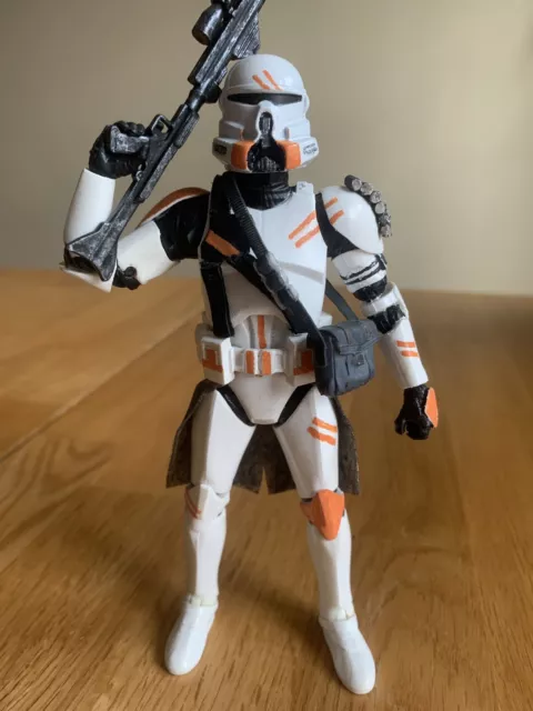 Star Wars Black Series Custom 212th Airborne Trooper (READ DISC)