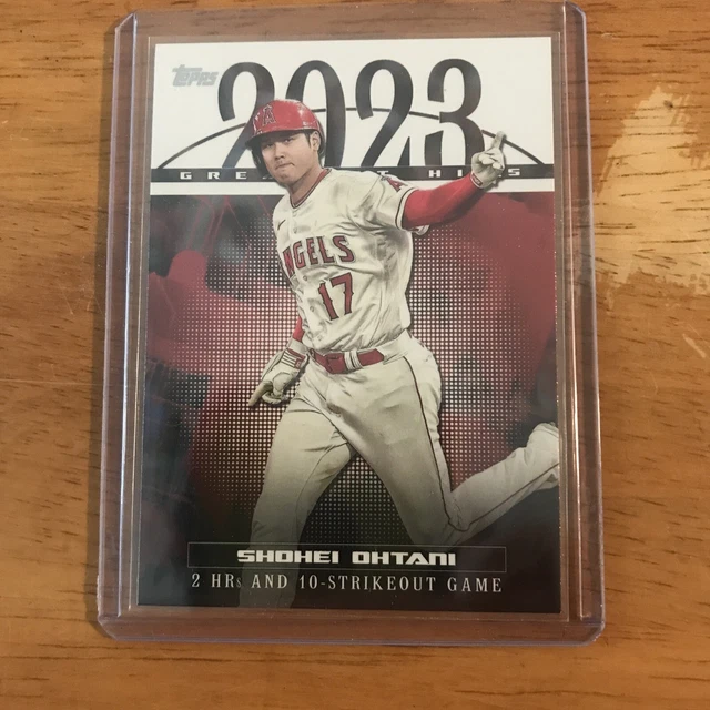 2024 TOPPS SERIES 1 Shohei Ohtani 2023 Greatest Hits Insert 23GH13