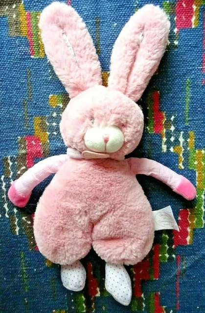 Kb/ Doudou Et Compagnie Lapin Les Choupidoux Rose Blanc Pois Dc 2760 Kom 9