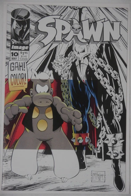 Spawn #10 (May 1993) Image Comic Book First Printing Todd McFarlane Crossover