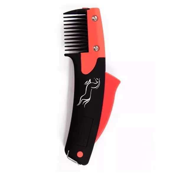 SoloComb    Grooming Tool    Thinning Comb   Humane Grooming for Horses and Pets