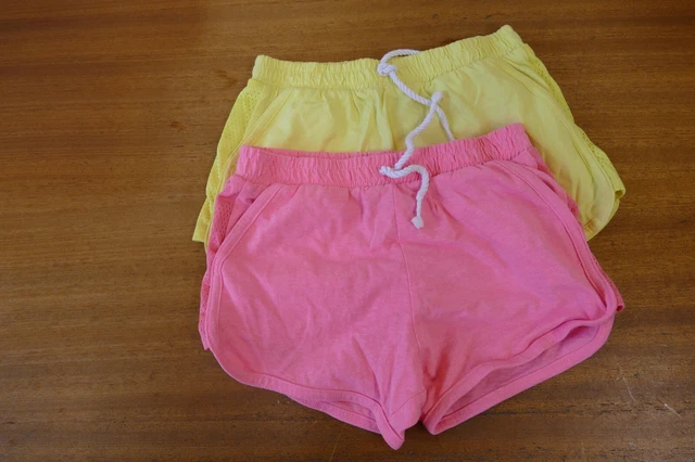 Pacchetto pantaloncini Tu Girls 6 anni rosa/giallo - Usati Immacolati