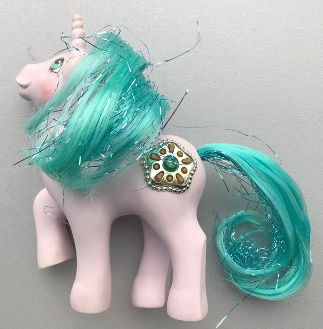 VINTAGE HASBRO 1980S 80s G1 MLP My Little Ponies PRINCESS SPARKLE Pony ...