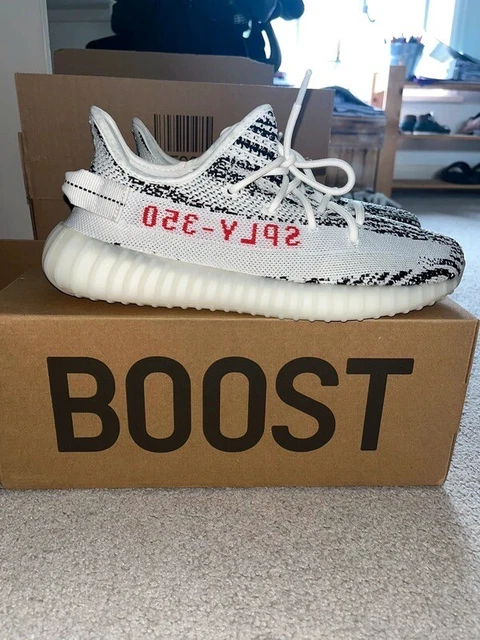 ADIDAS YEEZY BOOST 350 Zebra Size 9 200.00 PicClick UK