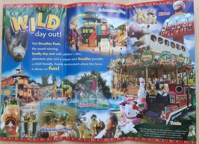 DRUSILLAS PARK 2020 Zoo Theme Park Map Leaflet, East Sussex, Hello Kitty NEW £1.44 - PicClick UK