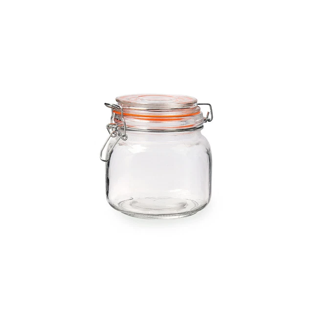 Tarro de Cristal Quid New Canette Transparente Vidrio [0,7L] [Pack 6x]