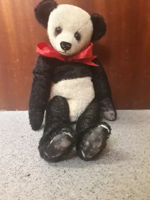 Dehaven Originals Panda Bear ANTIQUE VINTAGE Very old bear VERY HARD TO FIND