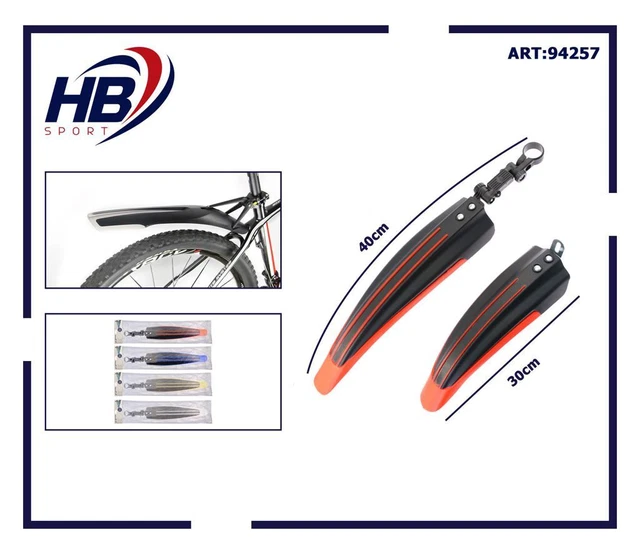 FABULETTA Garde-boue VTT élargi 26-29″ : Pose Rapide, Angle Réglable, Protection Tout-terrain