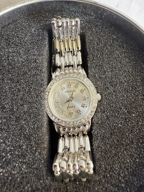 Cosmopolitan Hearst Ladies Silver Analog Watch, New In Box With Papers. Cosmopolitan Hearst Ladies Silver Analog | Mercari main image 4