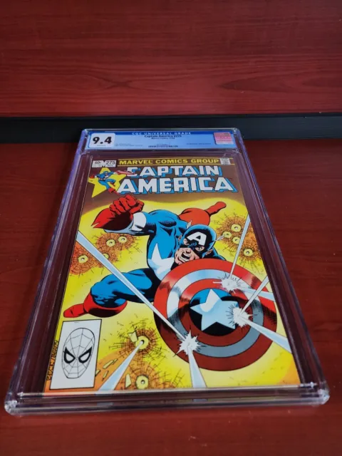 Captain America #275 1982 1st Appearance of Baron Zemo II CGC 9.4 GRADED