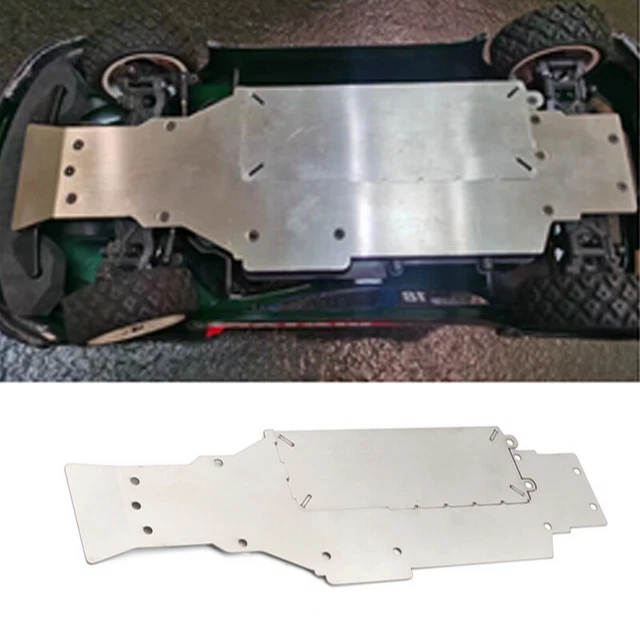 PALUMMA Edelstahl Chassis Rüstung Für Tamiya XV-01 - RC Auto Upgrade