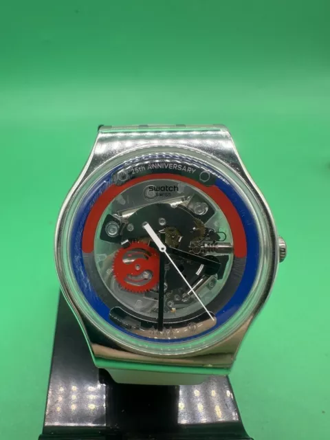 Nice Swatch Watch This Is My World SUOZ195 Limited Edition 25th Anniversary